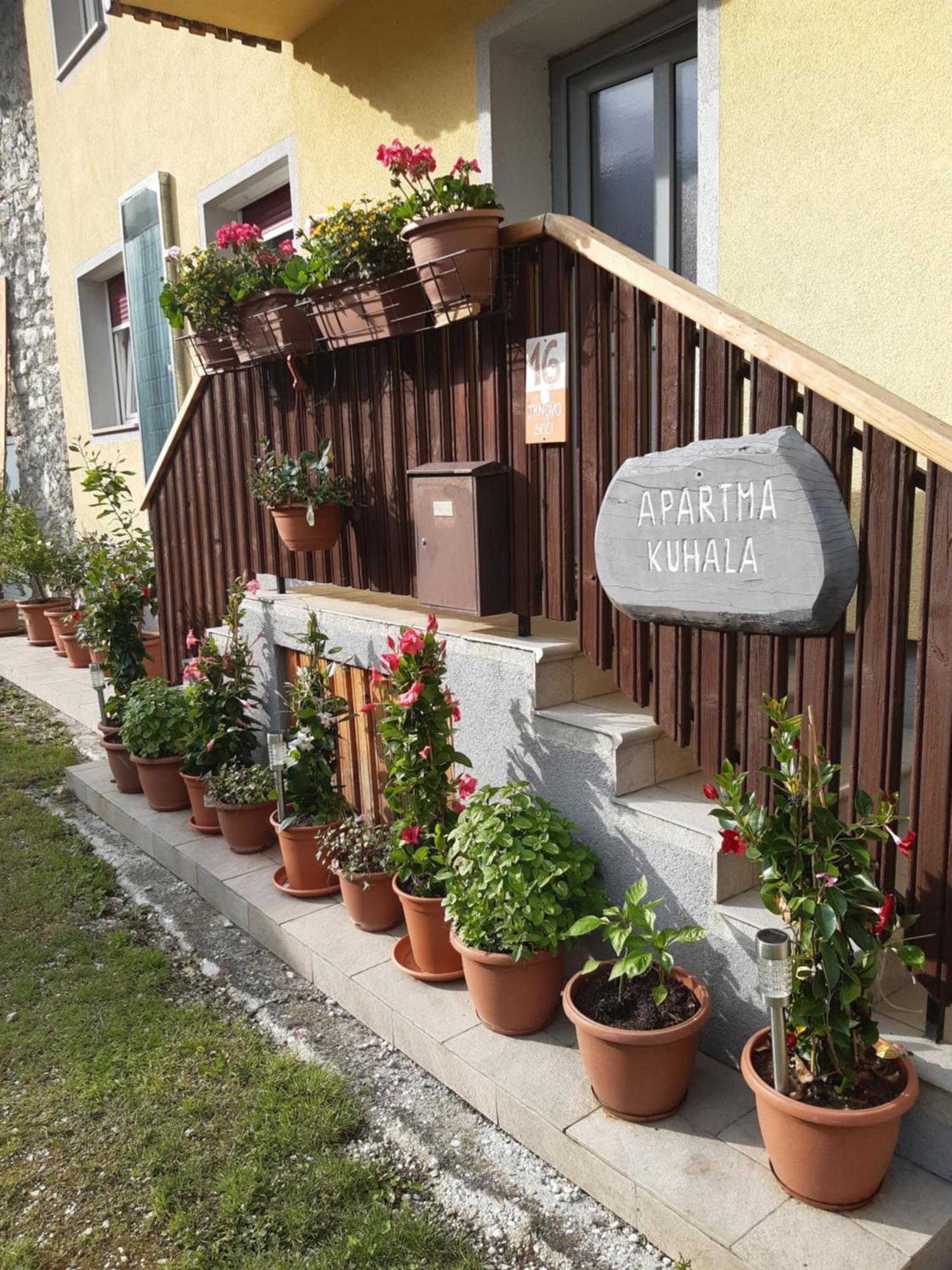 Ferienwohnung Trnovo Ob Soci Kuhala Kobarid Exterior foto