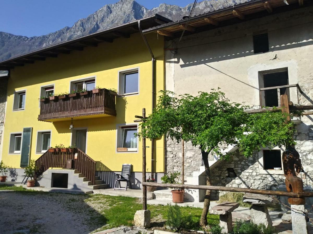 Ferienwohnung Trnovo Ob Soci Kuhala Kobarid Exterior foto